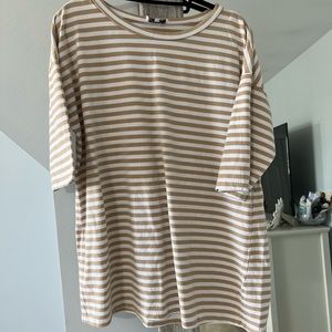 Sabo Skirt Striped Maya Tee